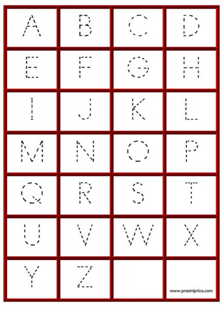 7 Best Images Of Printable Alphabet Letters From The Capital 