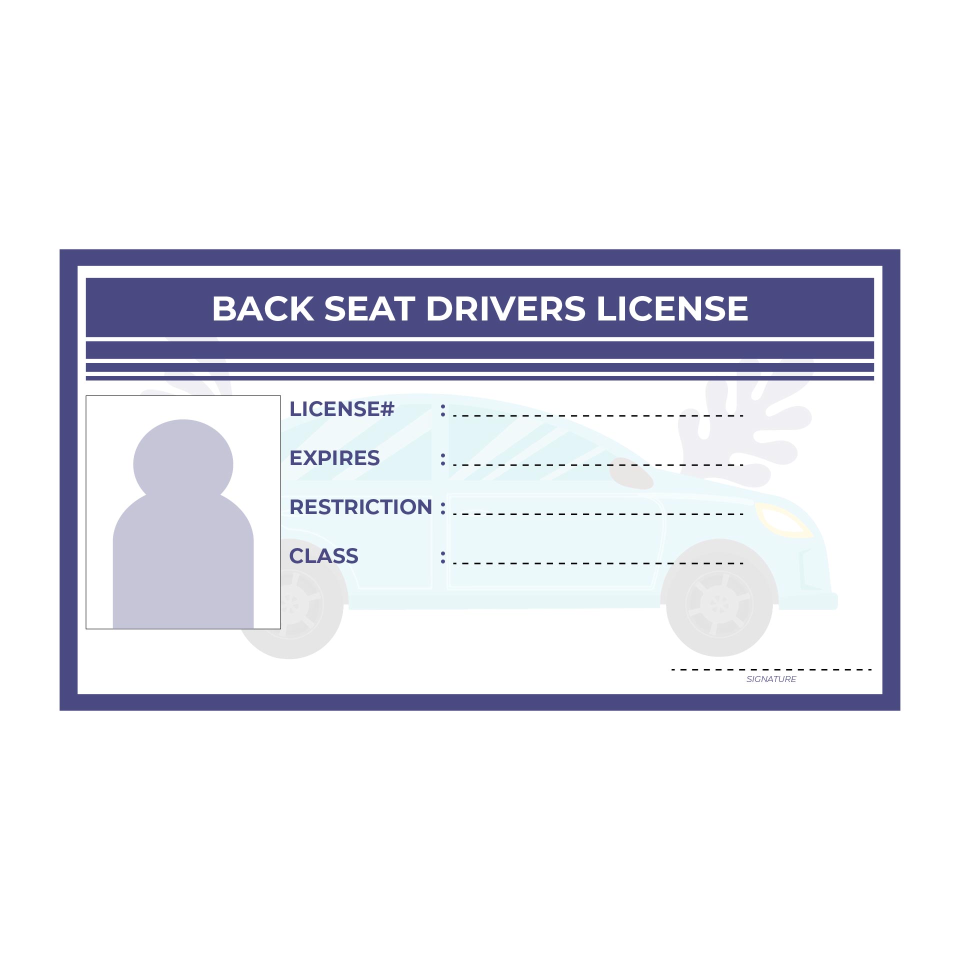  Printable Blank Drivers License Template 