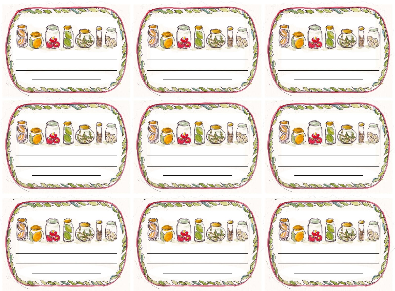 9 Best Images Of Cookie Jar Free Printable Labels Free Printable 