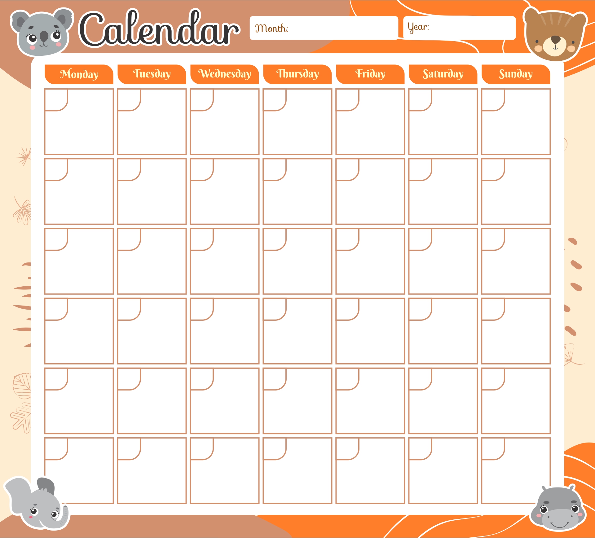 cute-printable-monthly-calendar-customize-and-print