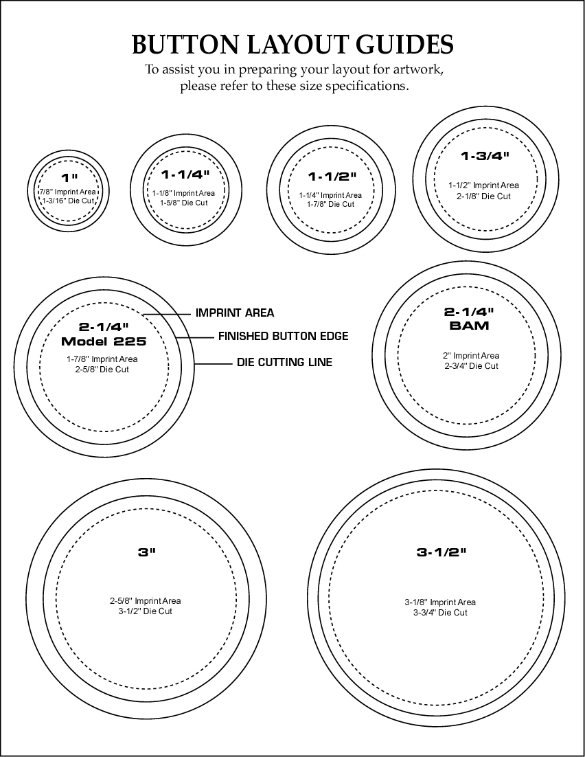 Free Printable Button Templates Best Professionally Designed Templates