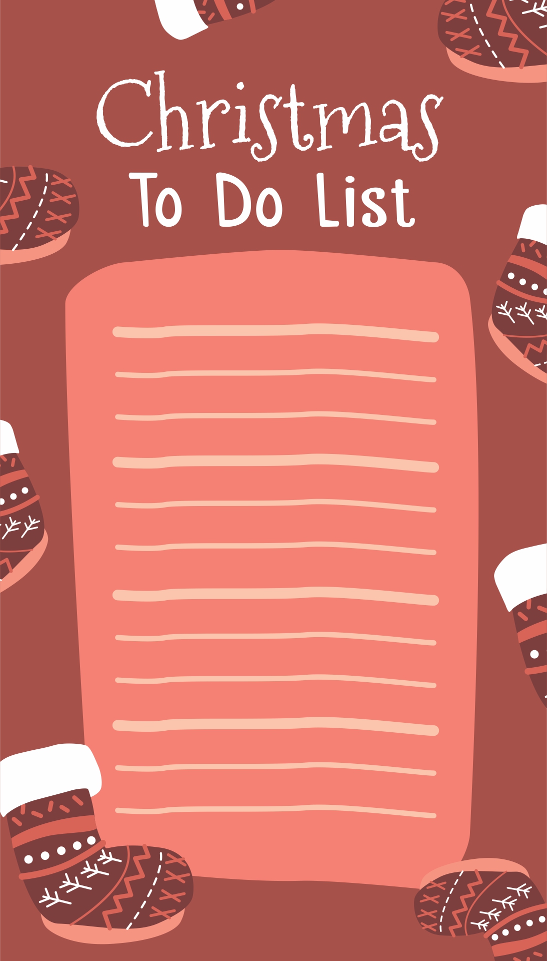 4 Best Images Of Free Christmas Printable To Do List Template 