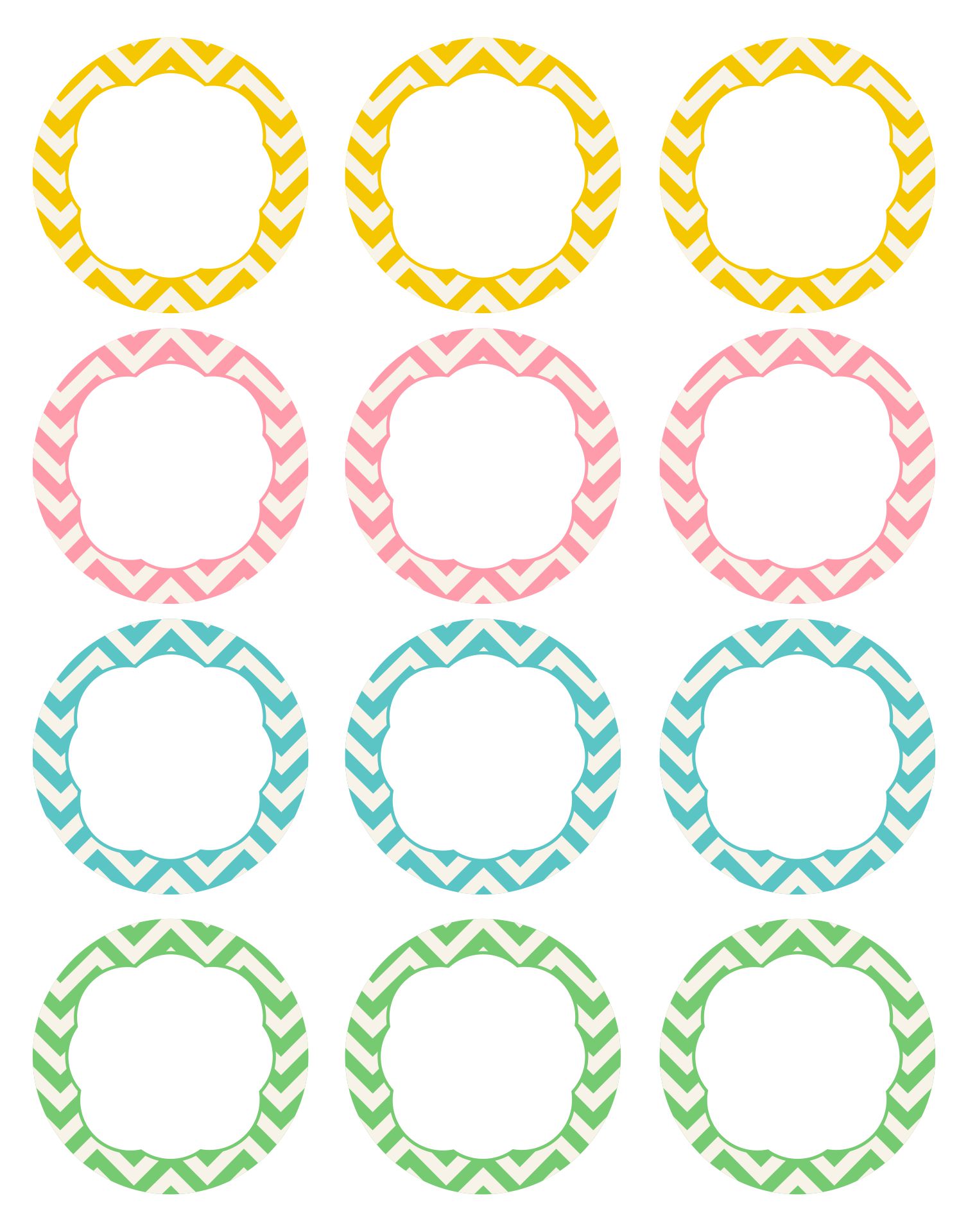 Free Printable Template For Cupcake Toppers