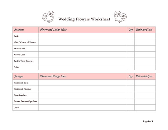 8 Best Images Of Free Wedding Templates Printable Planners Printable Wedding Planner Free 