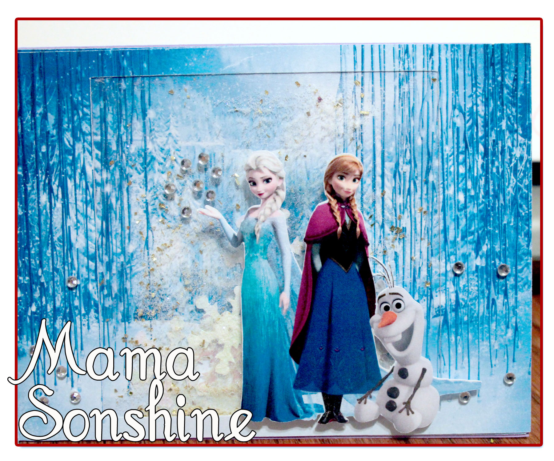 9 Best Images Of Frozen Birthday Card Printable Template Free 