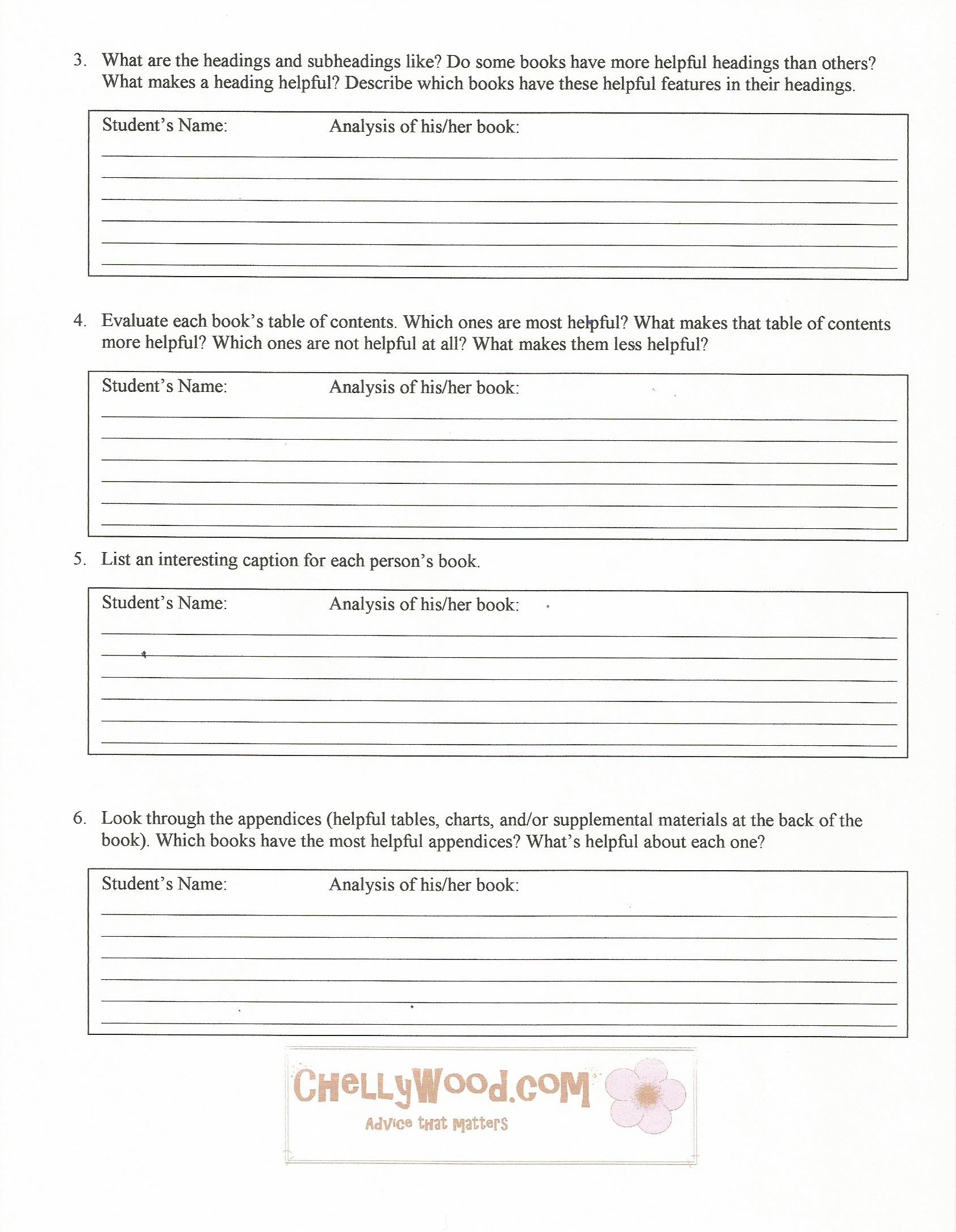 8 Best Images of Printable Book Report Outline - 5th Grade ...