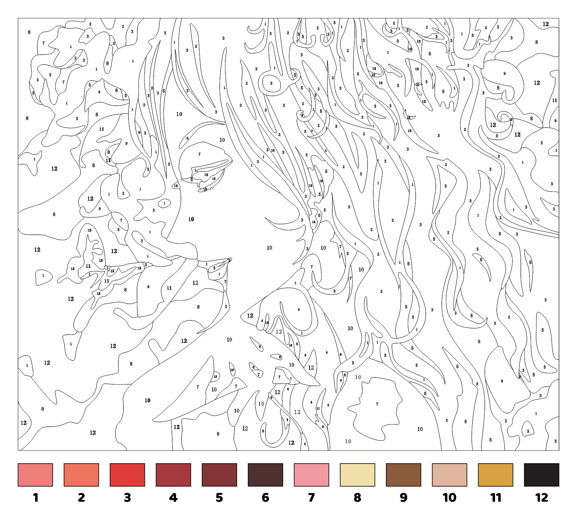 coloriage-magique-cm-fille-color-by-numbers-adult-color-by-number-my