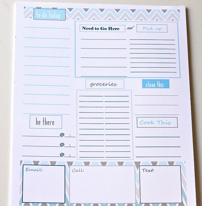 Best Images Of Organize Your Life Free Printables Organize Your