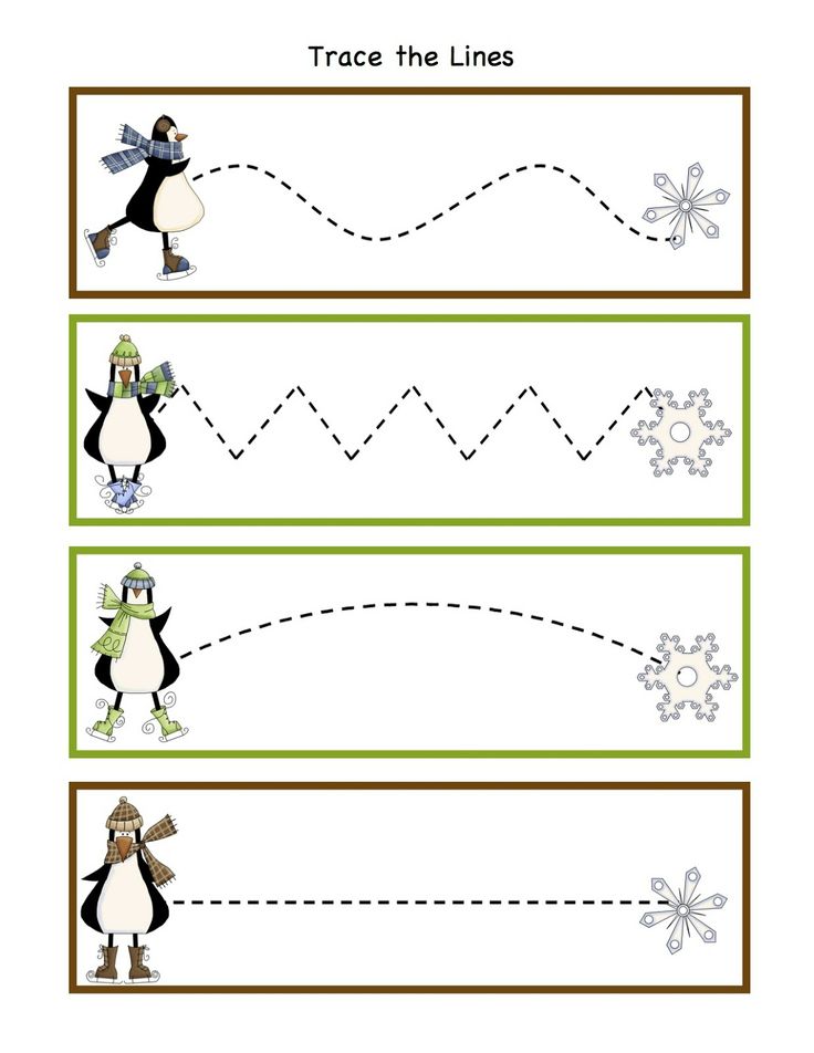 8 Best Images Of Preschool Printables Free Winter Writing Preschool Winter Worksheets 