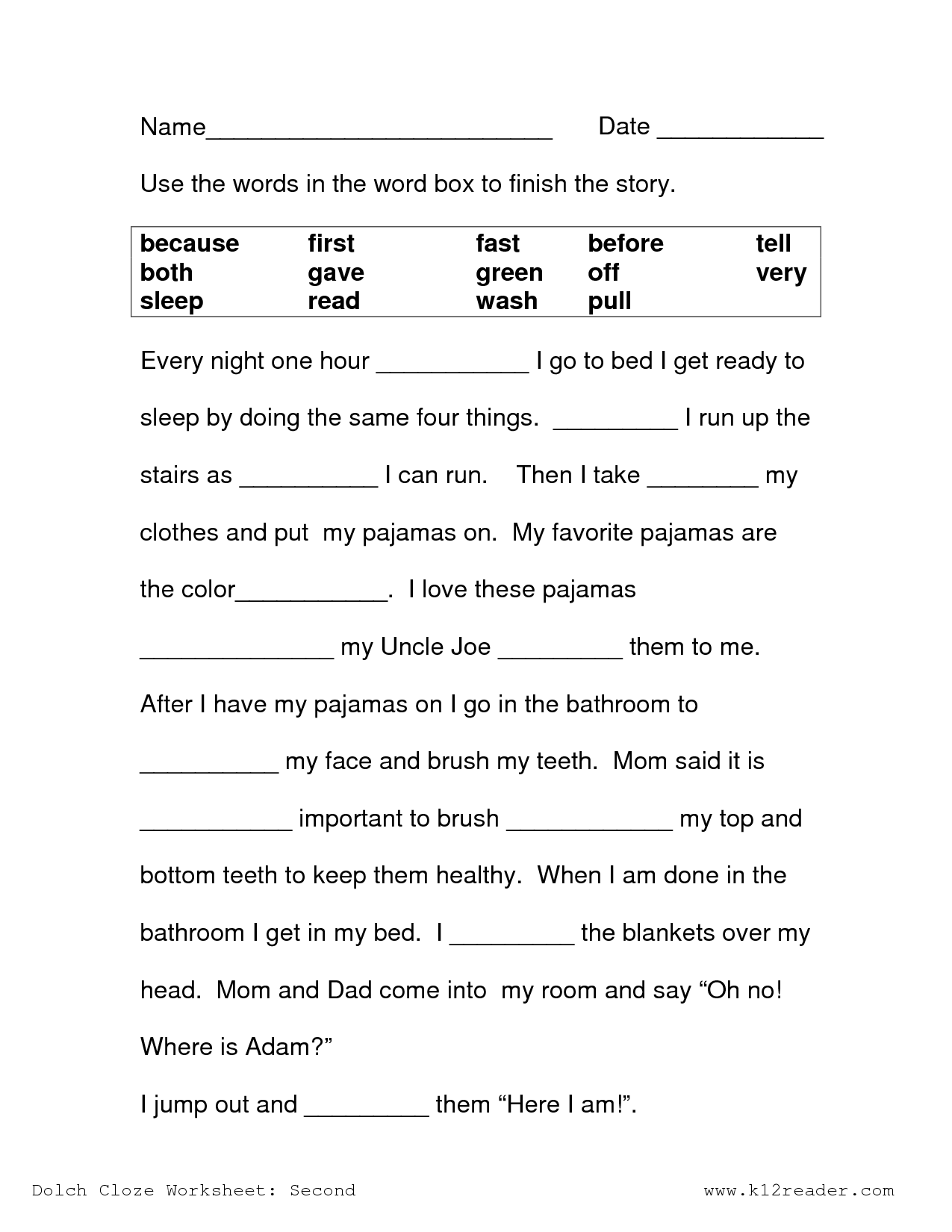 8 Best Images Of Printable Reading Worksheets For 2nd Grade Free 2nd 