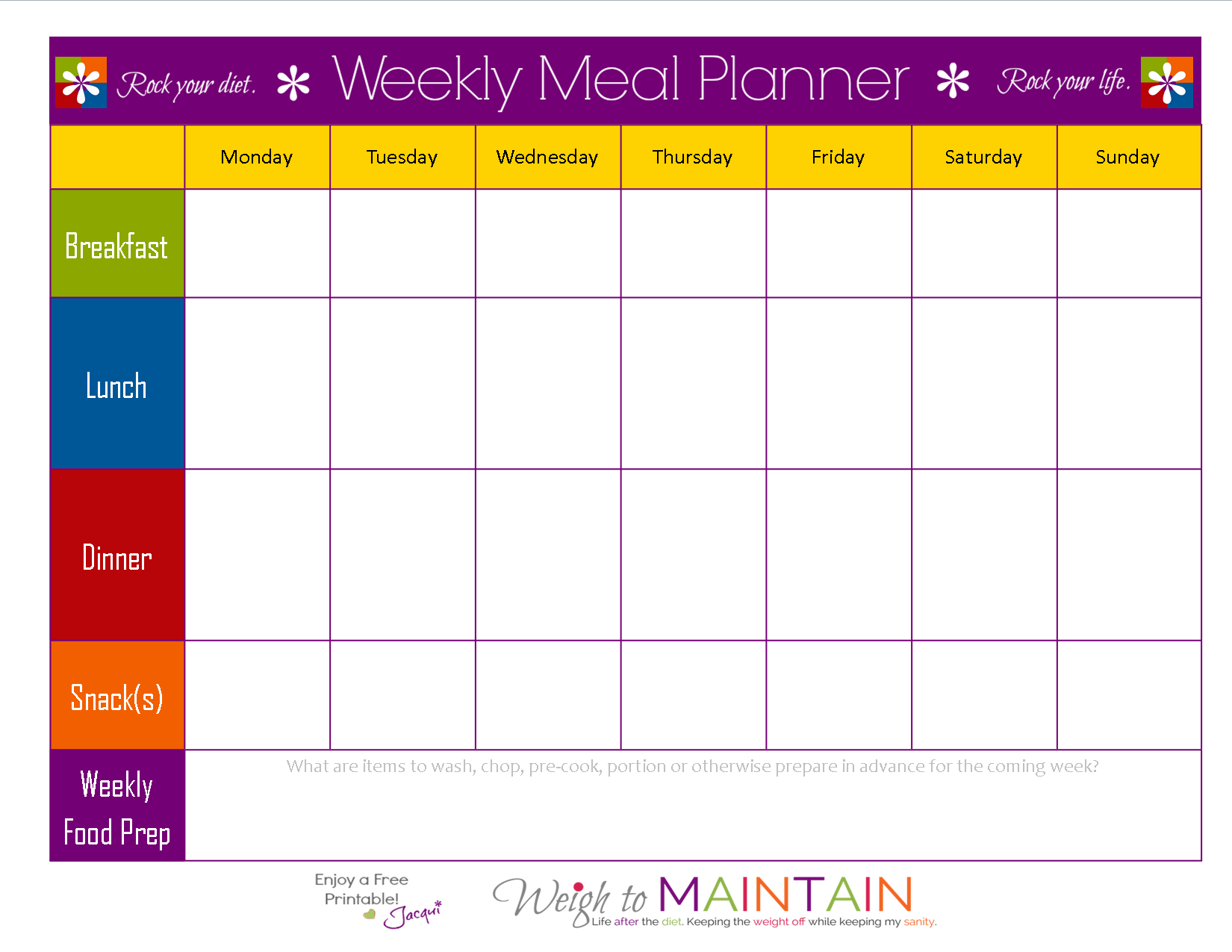 8 Best Images Of 21 Day Fix Meal Plan Printable 21 Day Fix Printables