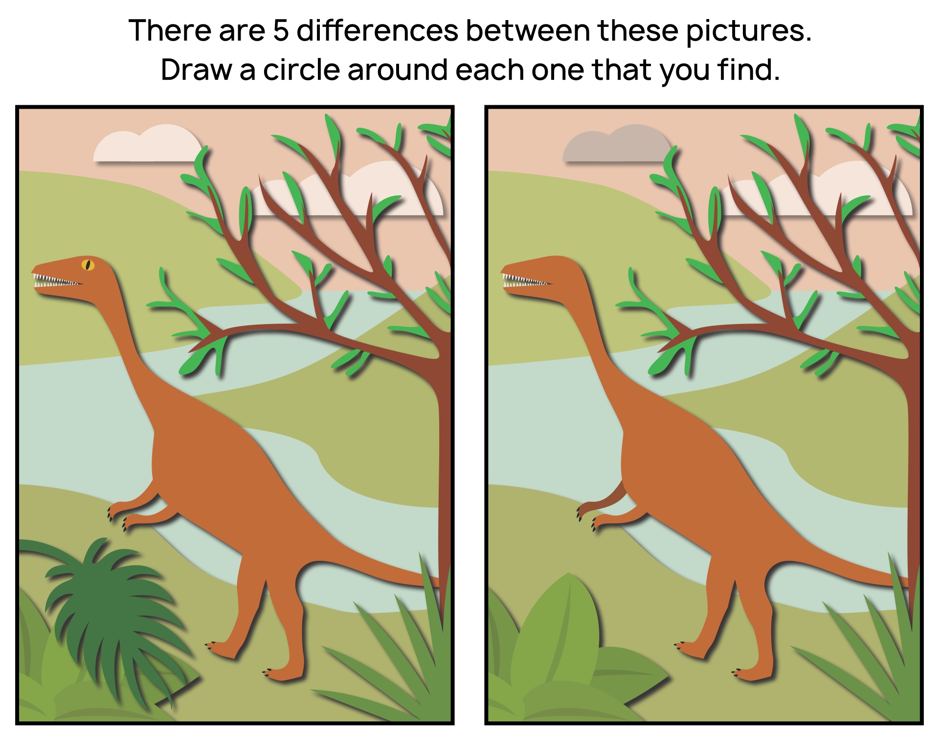8 Best Images Of Printable Adult Find The Difference Spot The 