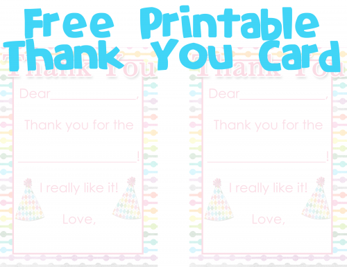 8 Best Images Of Printable Blank Thank You Cards Free Printable Blank 