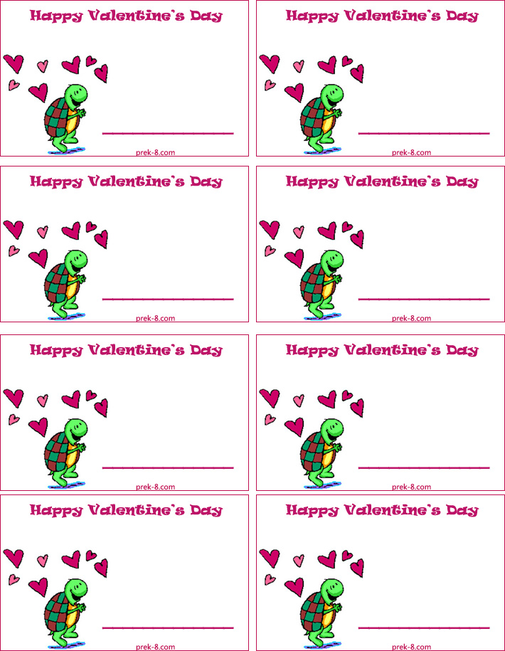 7 Best Images Of Free Blank Printable Valentine Tags Printable 