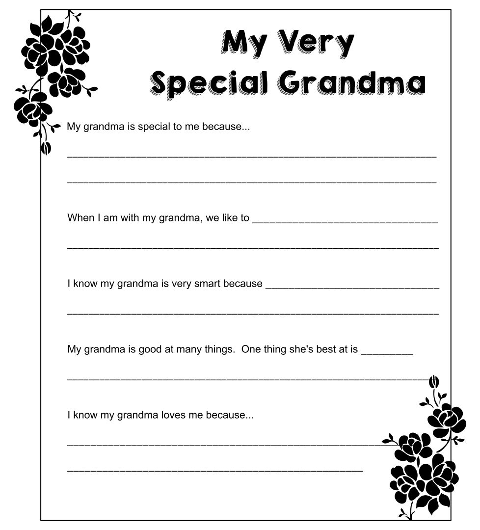 4 Best Images Of Grandparents Day Printables Grandparents Day