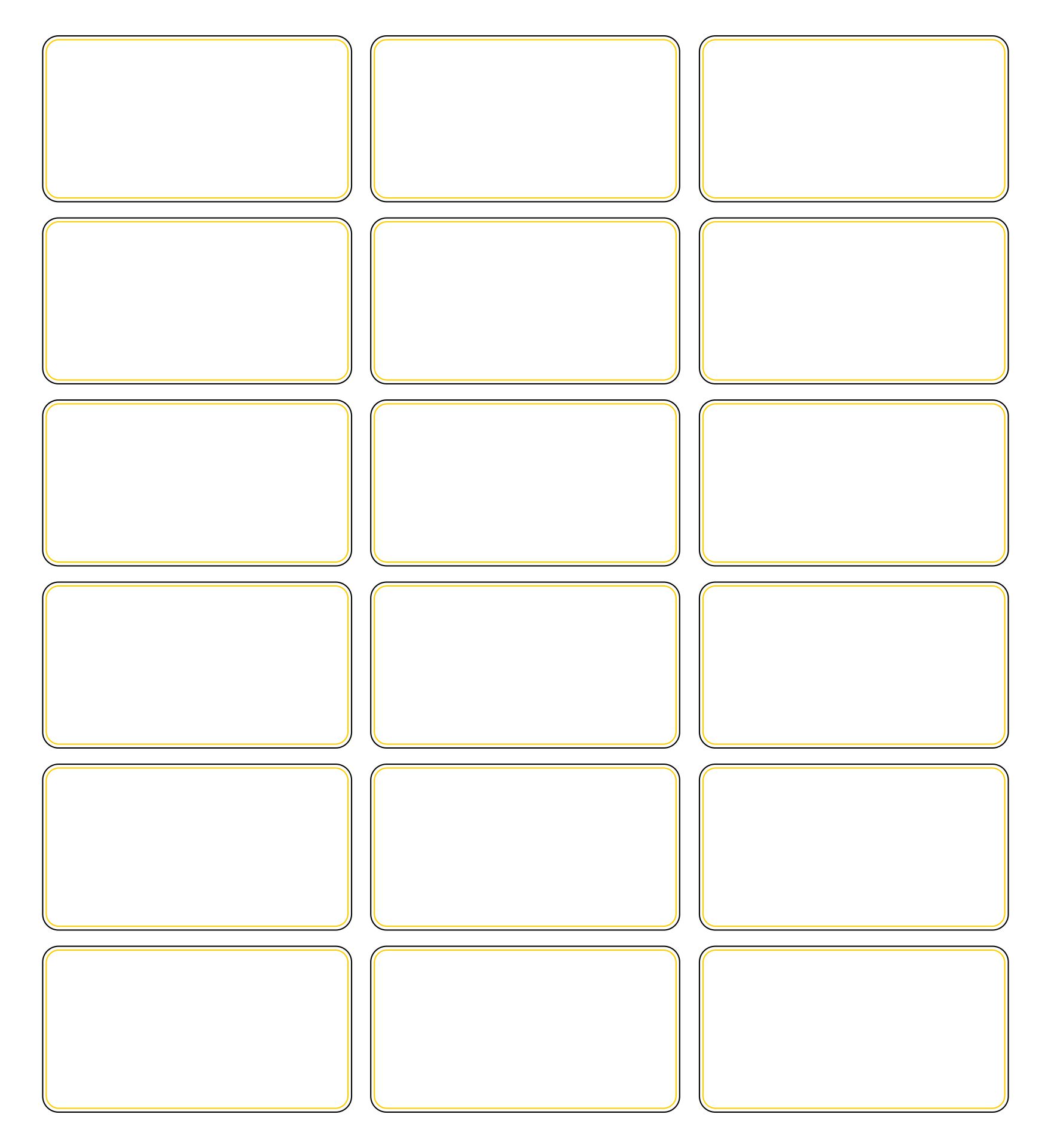 Free Printable Blank Playing Cards Template - Printable Templates Free