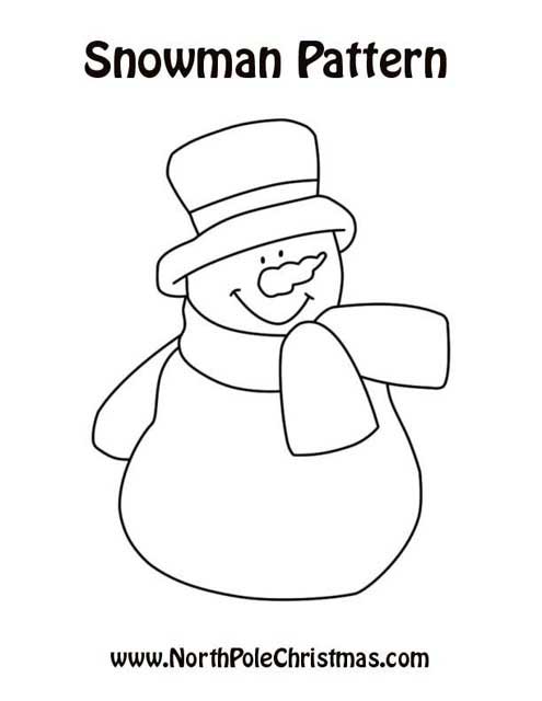 7 Best Images Of Snowman Stencil Printables Free Printable Snowman 