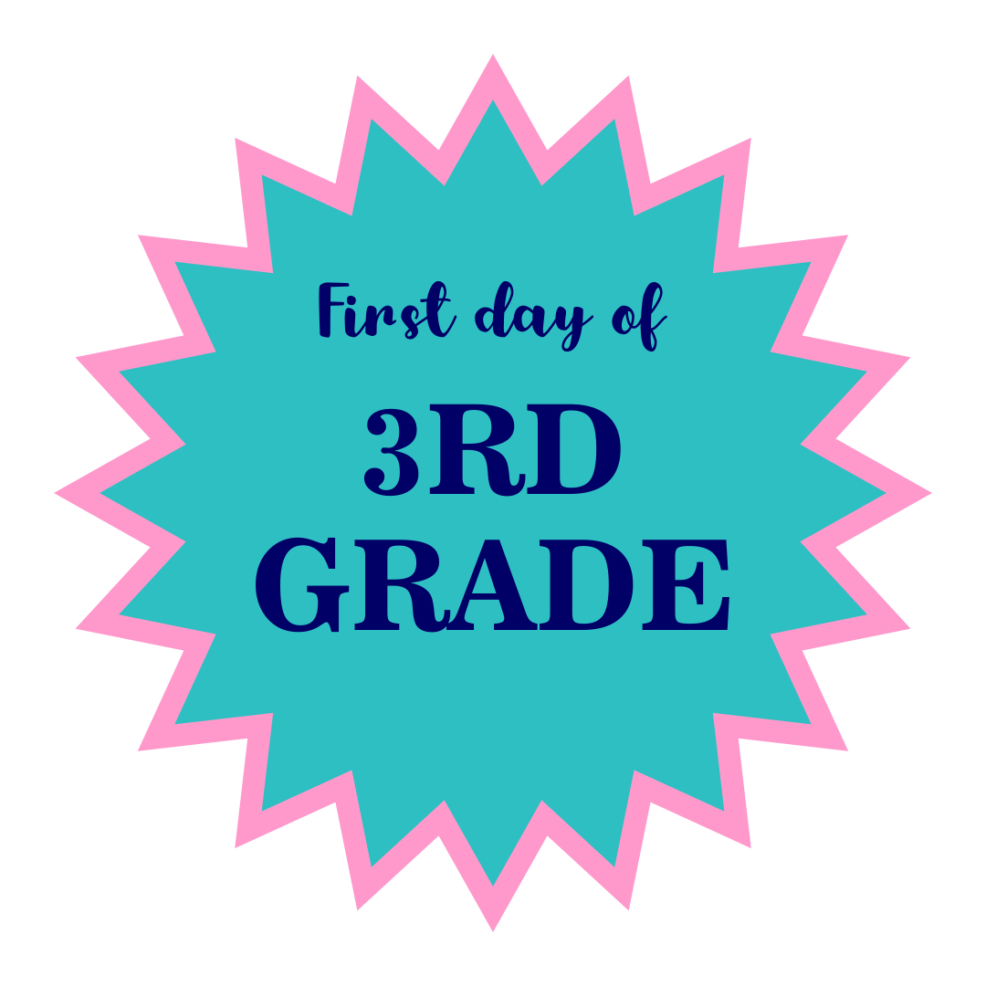 6 Best Images Of Sign Printable First Day Of 6th Grade First Day Of 1st Grade Printable Sign 