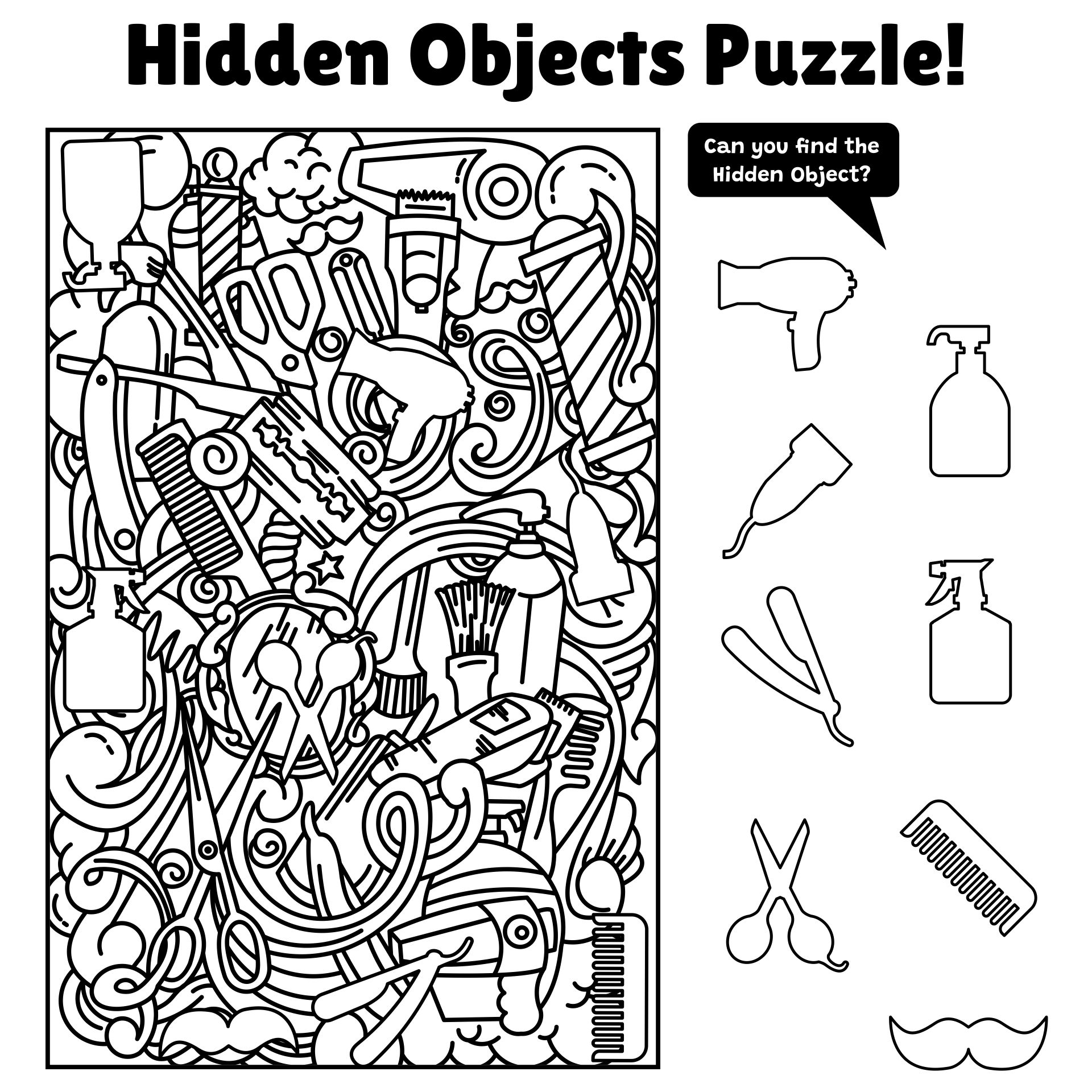 5 Best Images Of Easy Printable Hidden Pictures Highlights Highlights 