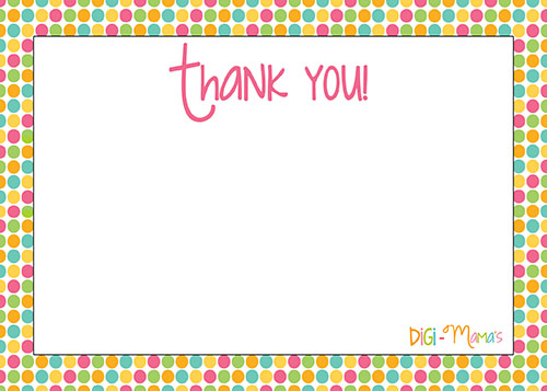 6 Best Images Of Thank You Note Printable Template Printable 