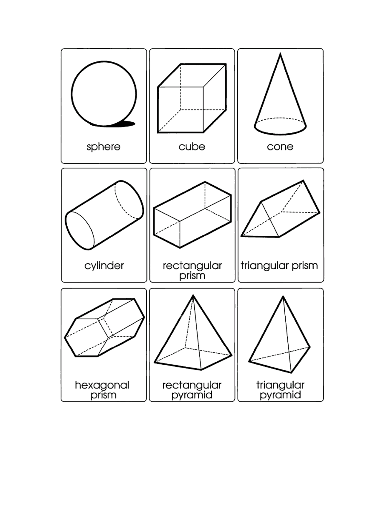 5 Best Images Of 3D Shape Templates Printable 3D Shapes Printables 3D Triangle Template