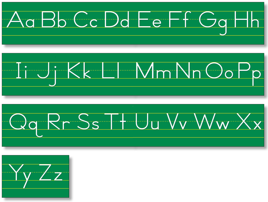 4 Best Images Of Printable Alphabet Line For Desk Printable Alphabet 
