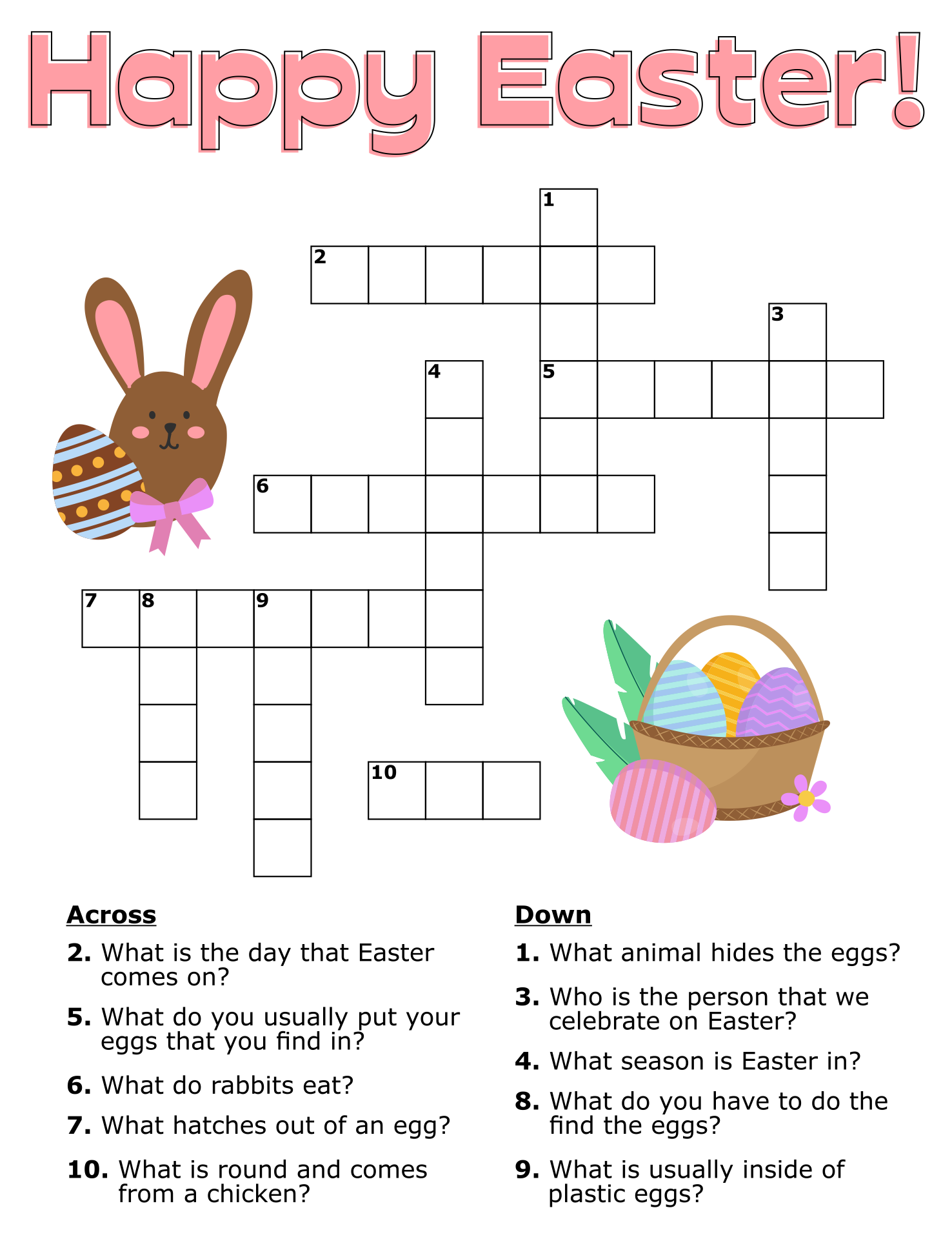 6 Best Images Of Printable Easter Games For Adults Free Printable Easter Games Adult