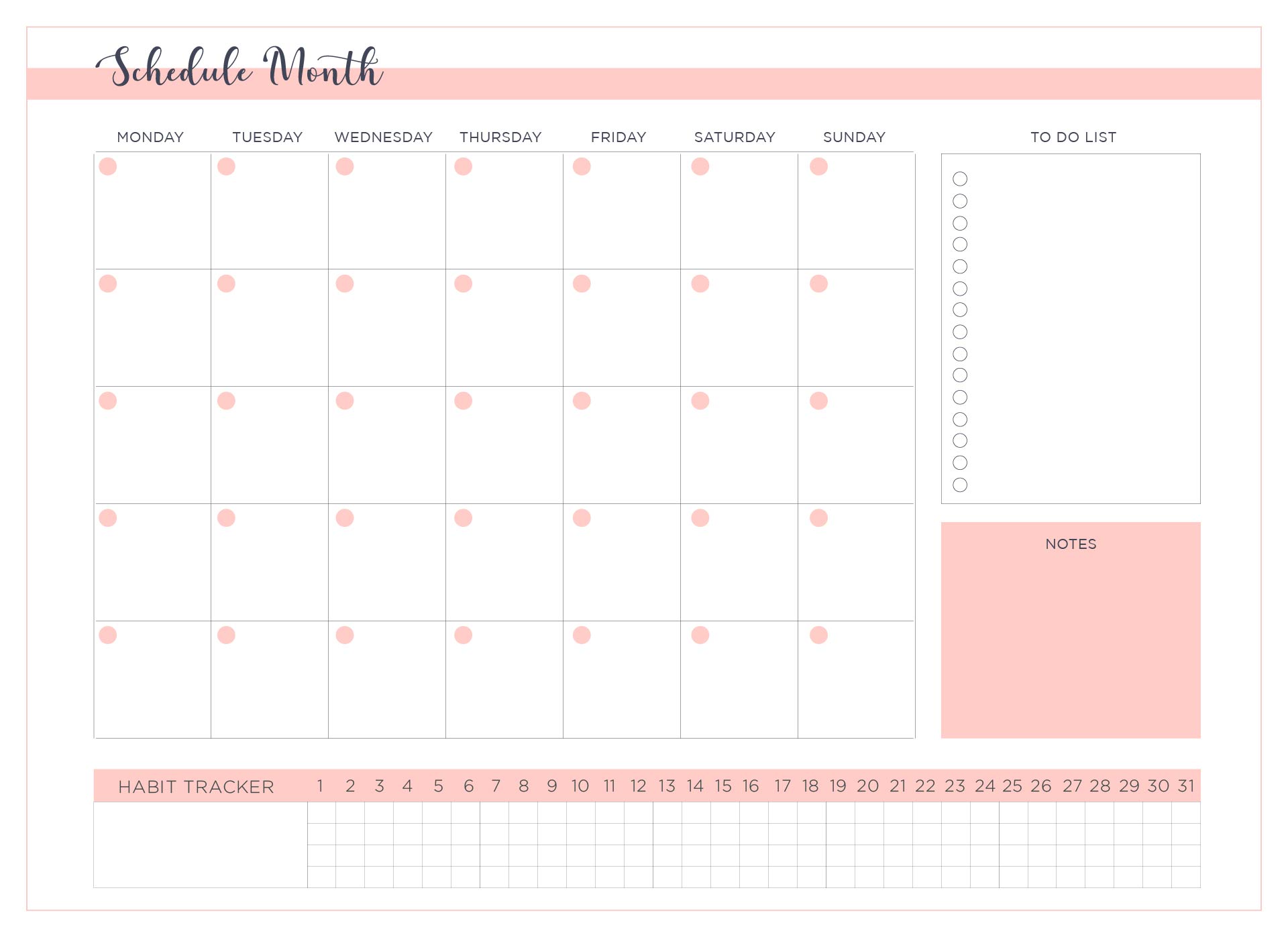 Printable Work Schedule Calendar Printables Free Blank Gambaran