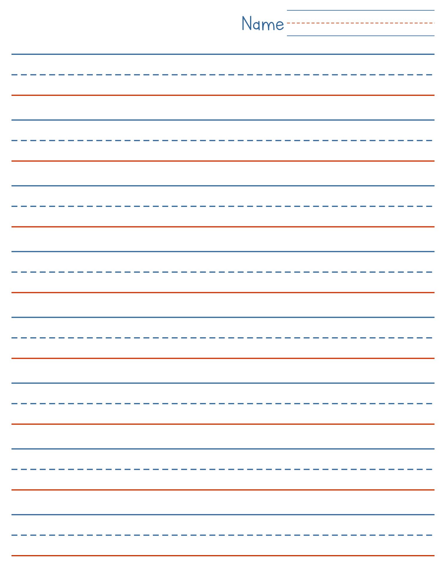 5 best images of printable blank writing pages free printable free