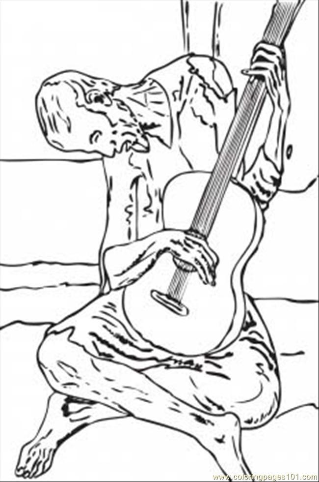 6 Best Images Of Picasso Printable Coloring Pages Free Picasso 