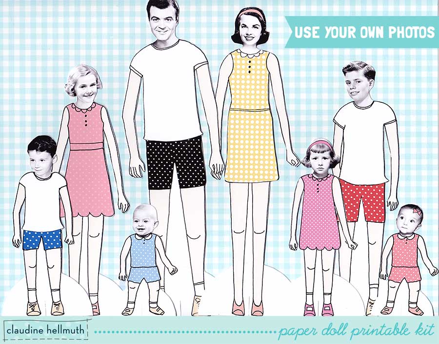 8 Best Images Of Family Paper Dolls Printable Family Paper Dolls Printable Template Printable