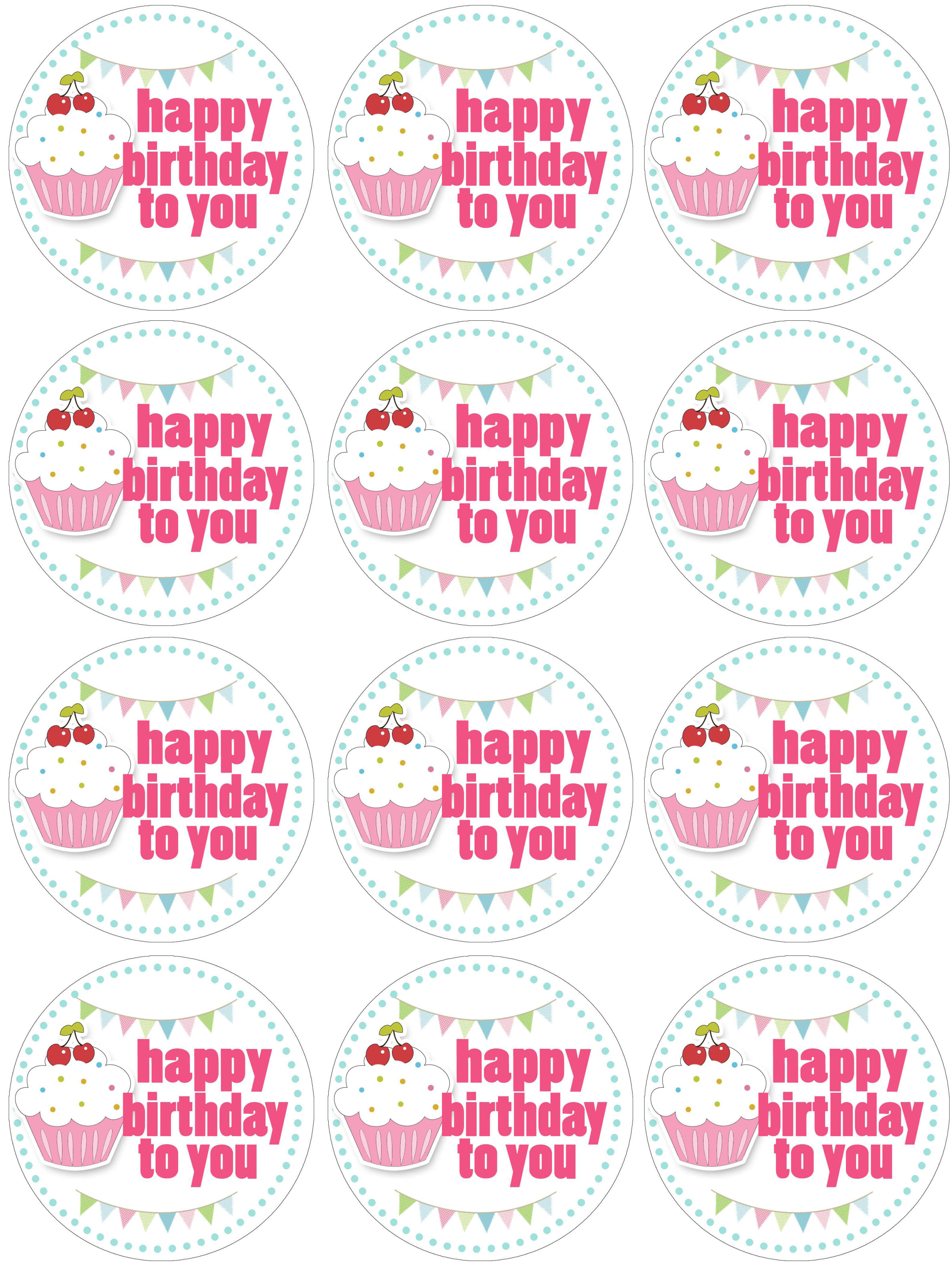 6 Best Images of Inside Out Free Printable Birthday Cupcake Topper