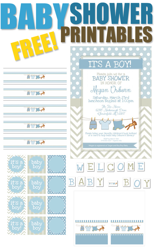 Baby Shower Tag Templates Free Printable
