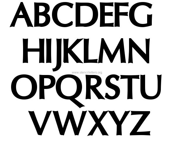 7 Best Images Of Alphabet Number Stencil Printable Free Printable 