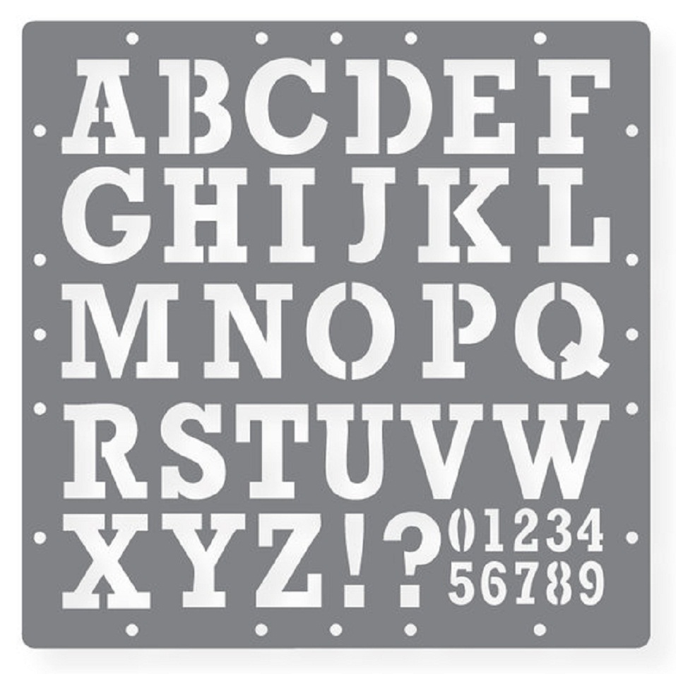 7 Best Images Of Alphabet Number Stencil Printable Free Printable Letters And Numbers Free 