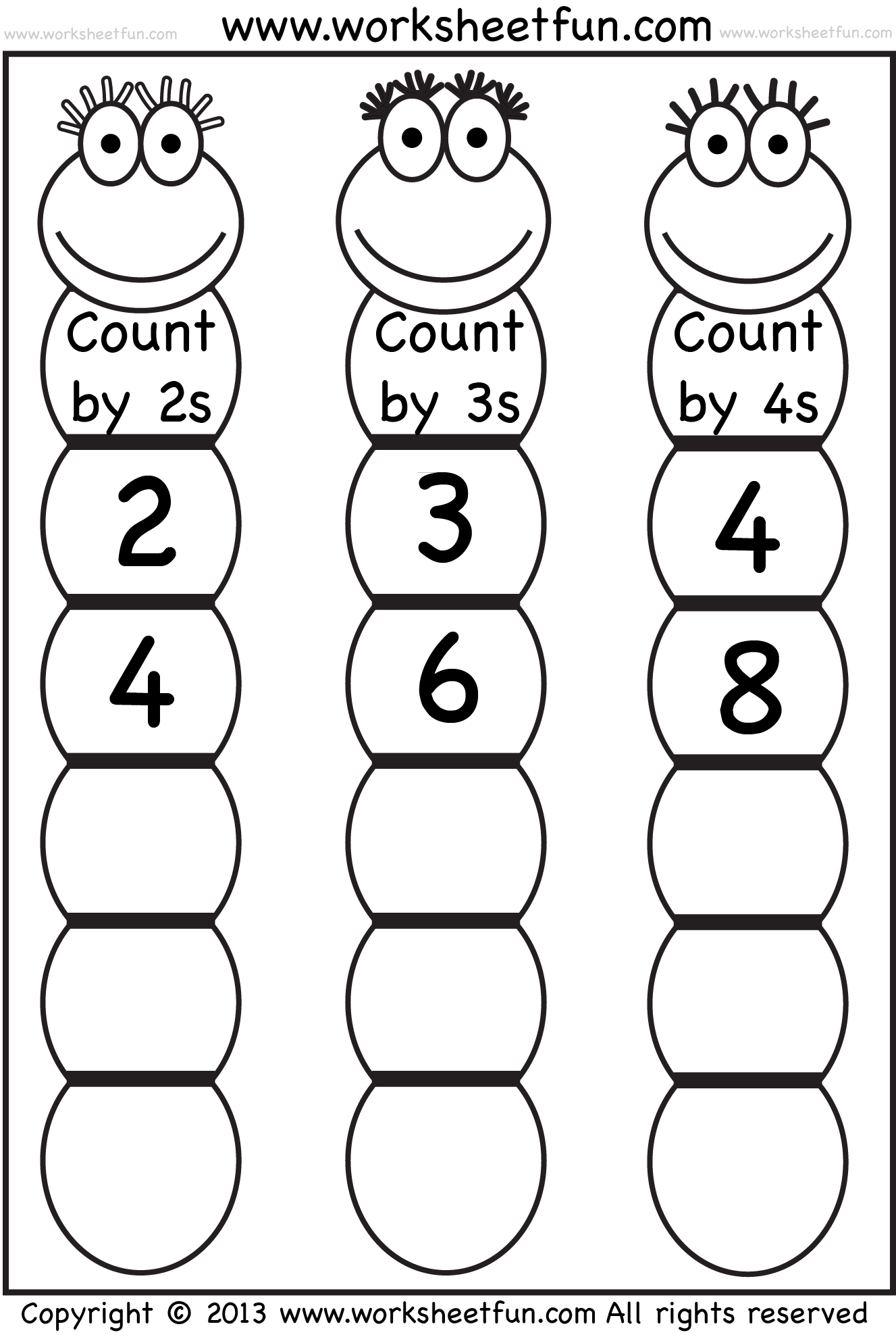 6 Best Images Of Printable Count By 2 Worksheets Skip Counting By 2s 