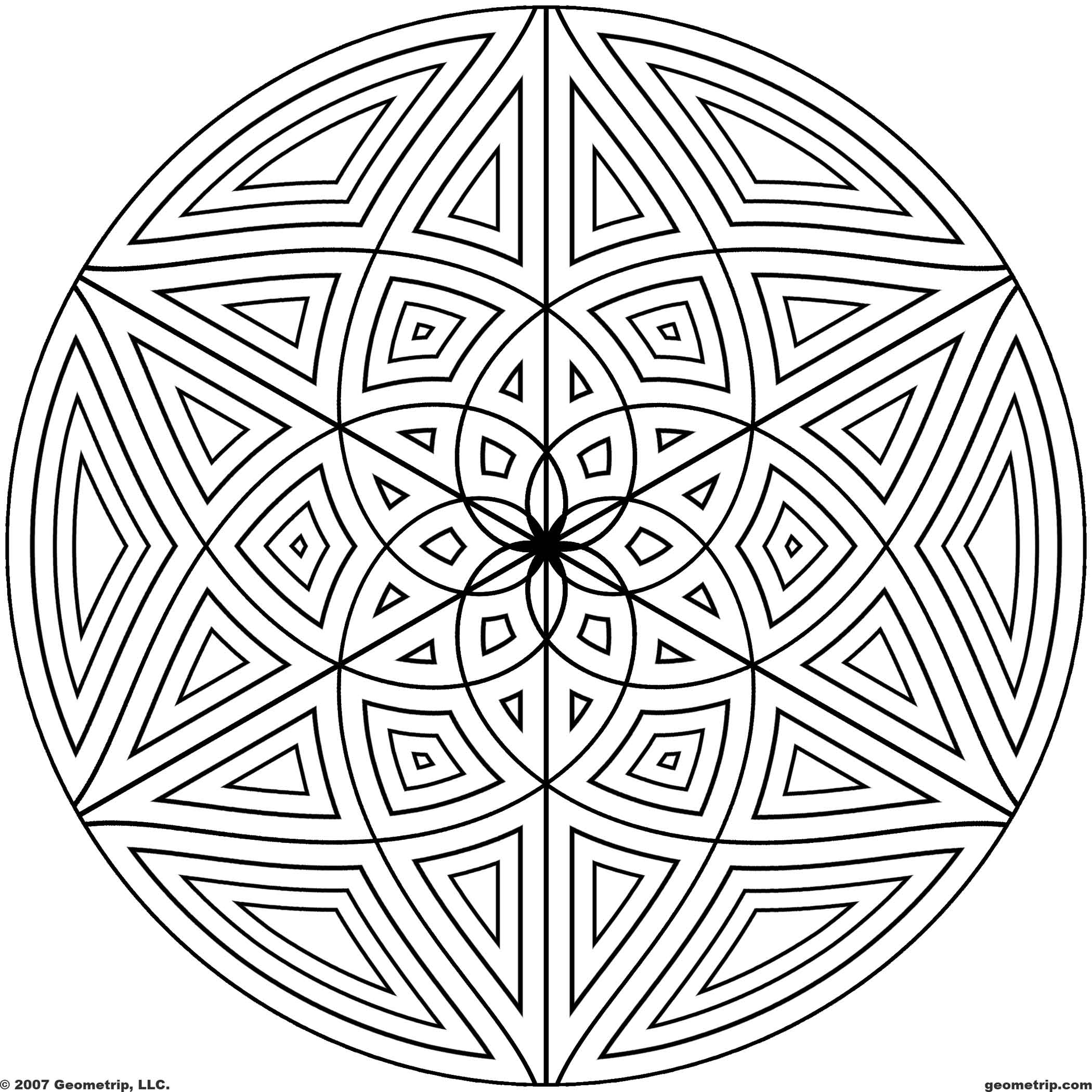 6 Best Images Of Line Designs Geometry Printable Symmetrical Geometric Designs Free Math Line