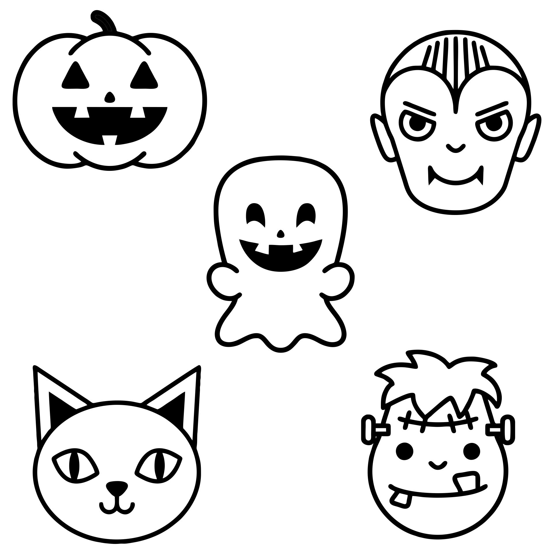 5 Best Images Of Printable Halloween Templates Cut Out Halloween 