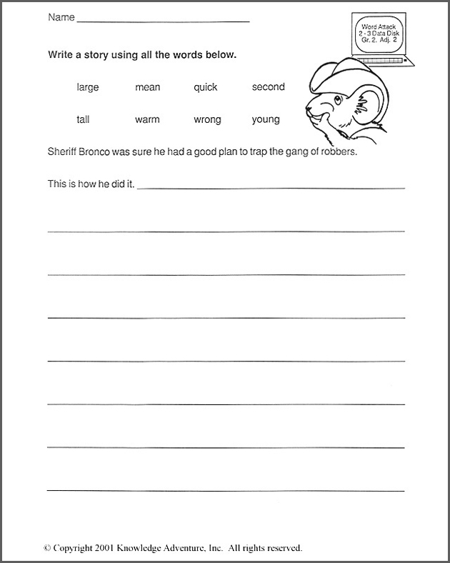 Creative Writing Worksheets 5th Grade Technicalcollege web fc2