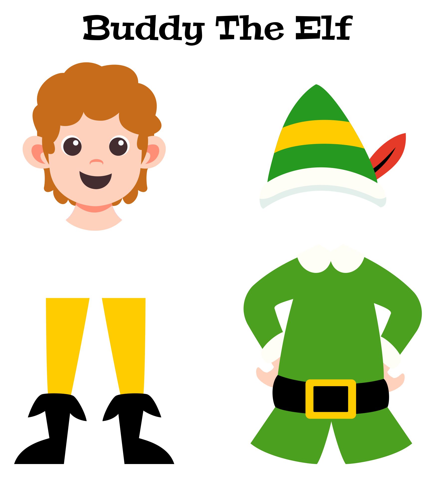 Elf Body Printable Printable Word Searches