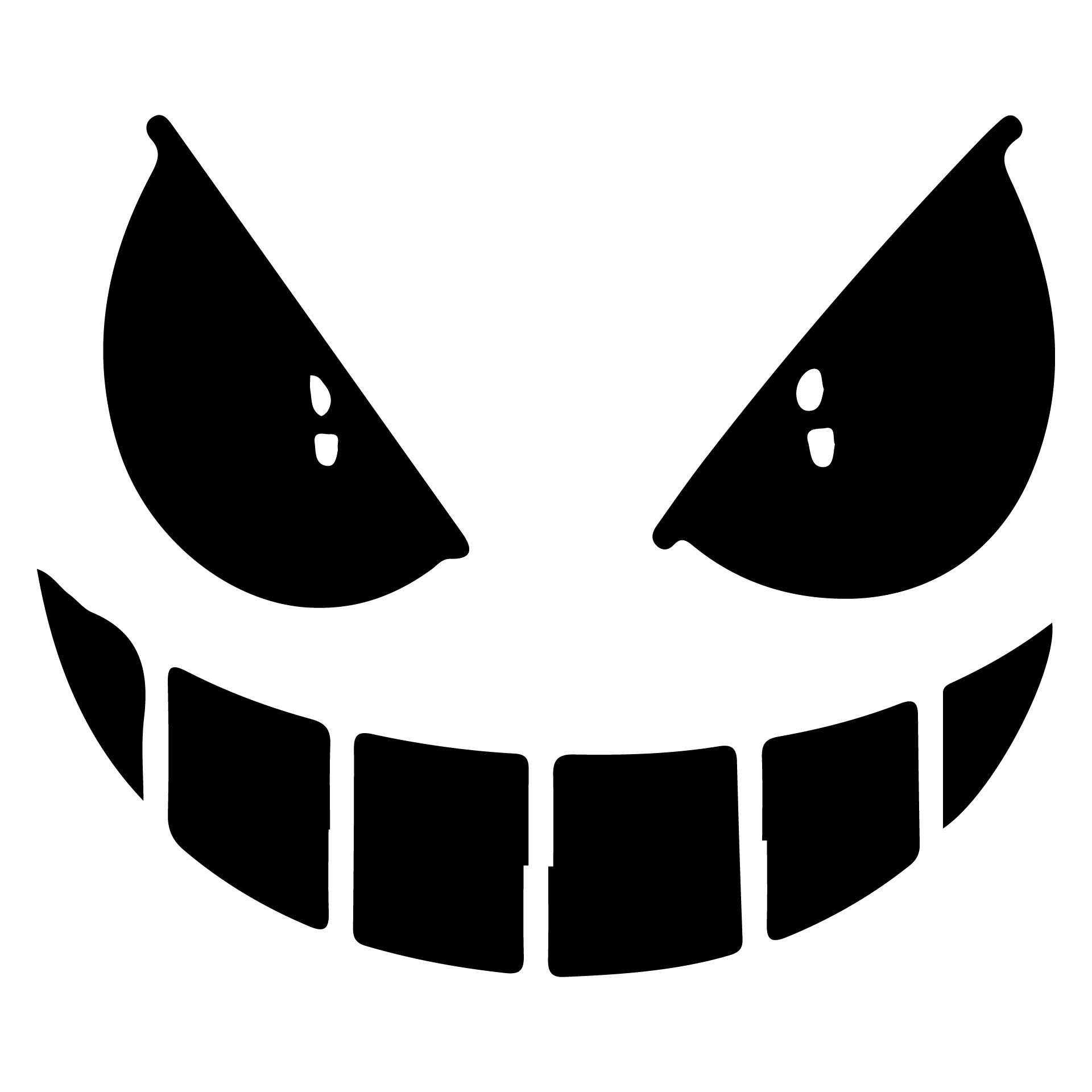 Ghost Face Template Printable