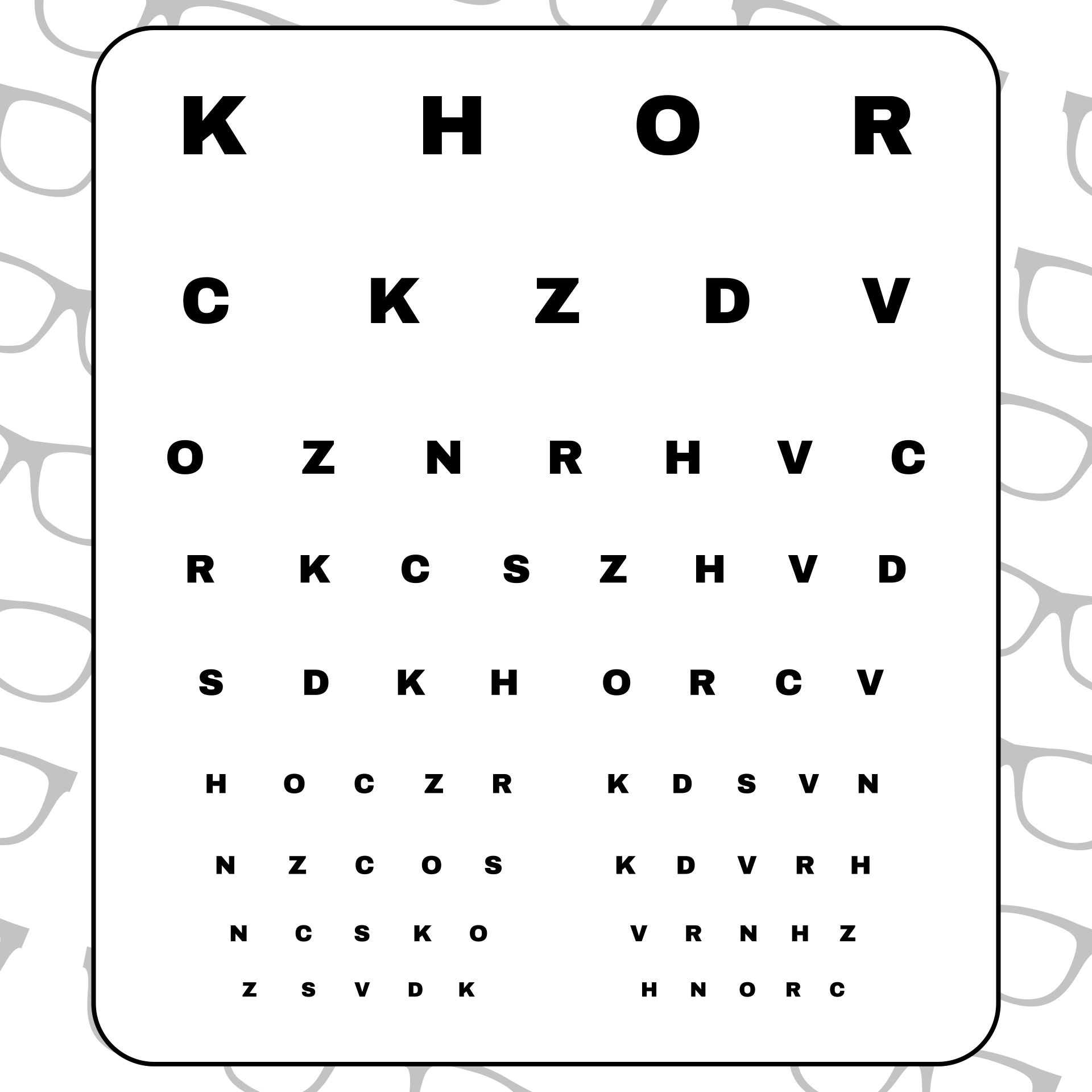 7 Best Images Of Free Printable Preschool Eye Charts Free Printable Eye Chart Kindergarten