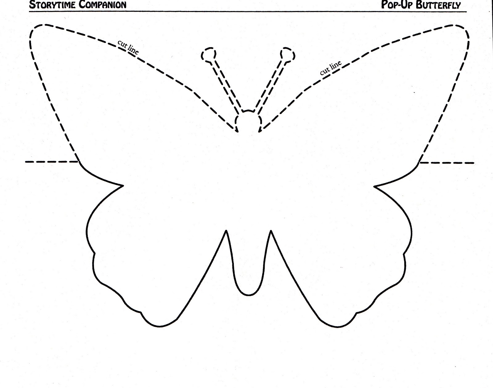 Cut Out Printable Butterfly Template Printable Templates