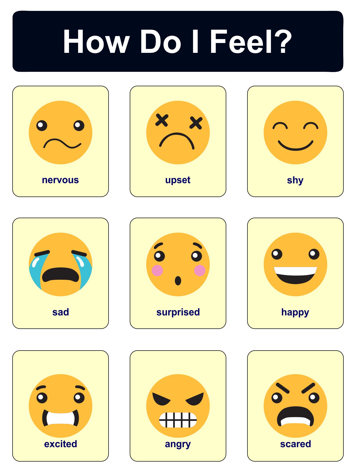 Printable Emotion Face On A Stick Depression Commercial