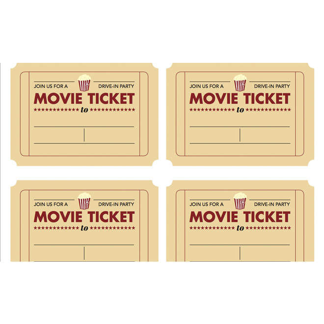 5 Best Images Of Movie Ticket Template Printable Clip Art Movie Ticket Template Free 