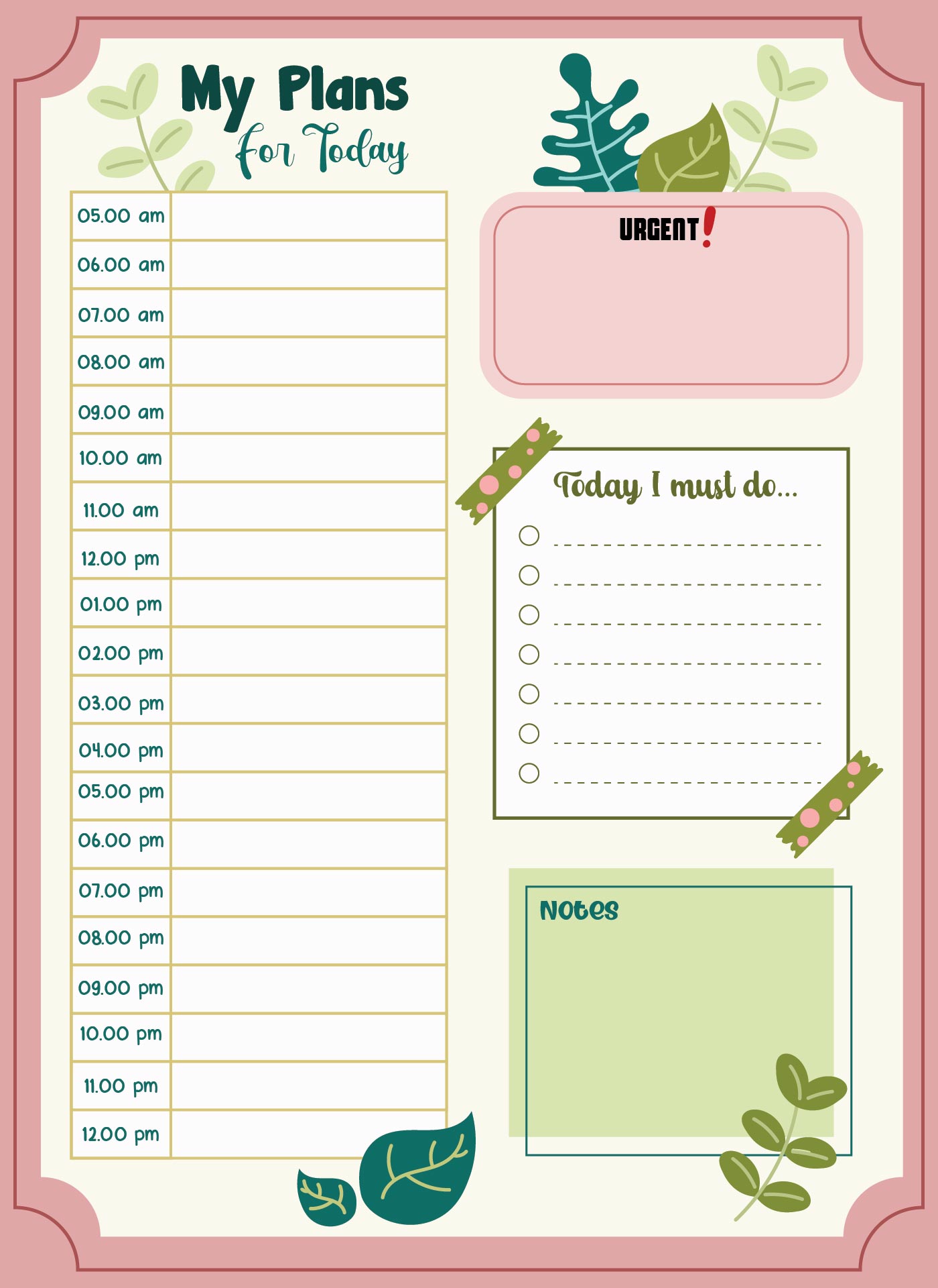 8 Best Images Of 24 Hour Calendar Printable 24 Hour Schedule Template 
