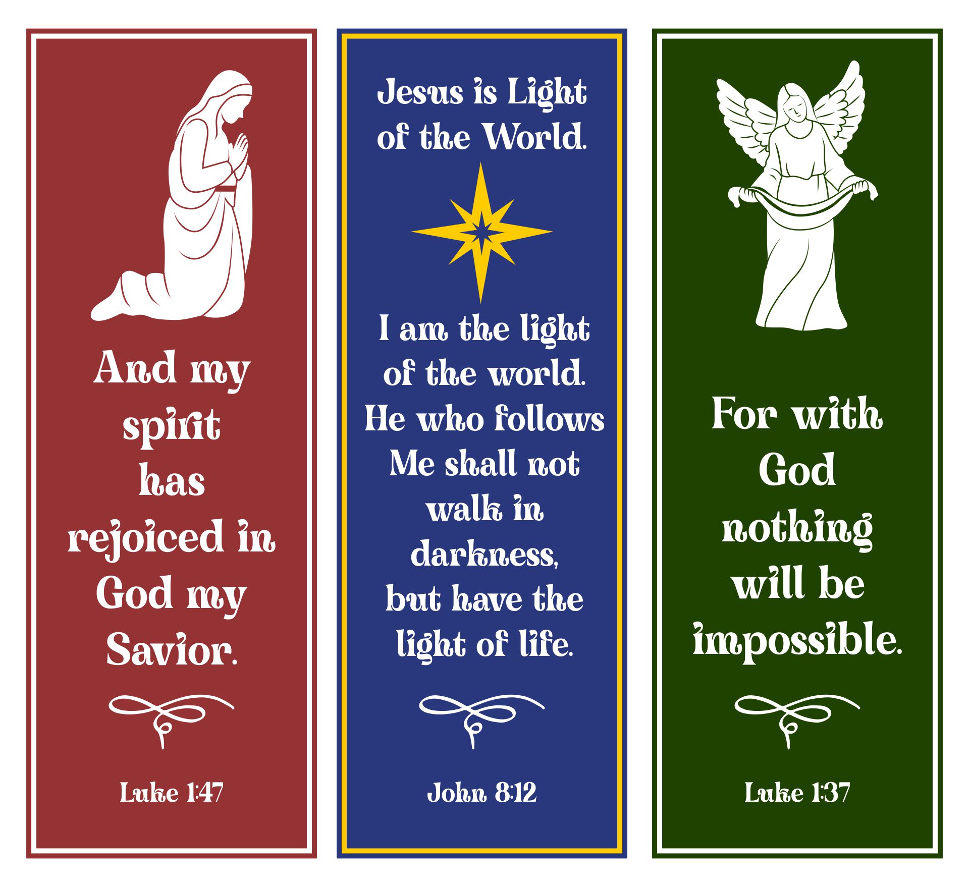 6 Best Images Of Christmas Jesus Bookmarks Printable Jesus Bible Bookmark Printables Free