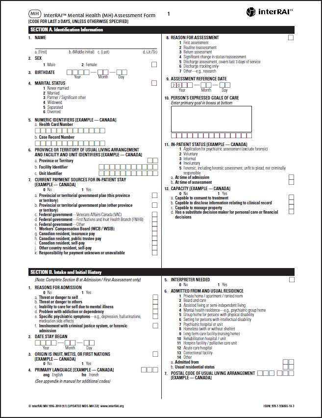 9 Best Images Of Health Assessment Form Printable Health Risk 