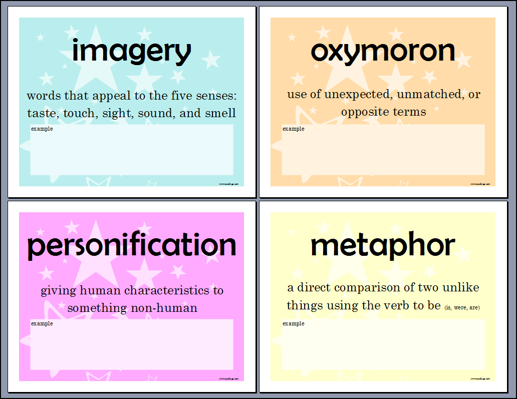 Poetic Devices Explanation With Examples