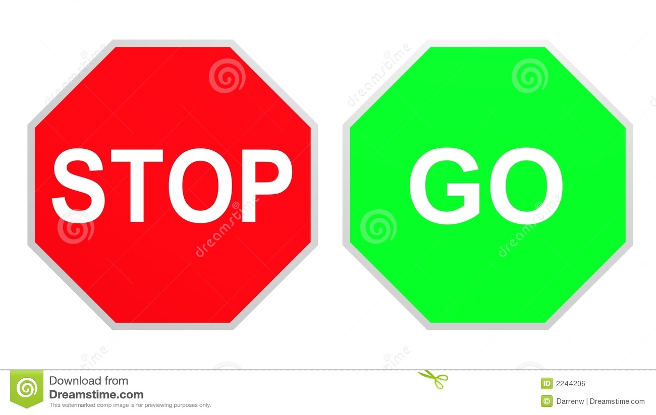 6 Best Images Of Printable Go Sign Stop And Go Signs Printable Free 